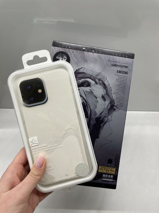 iPhone 13 Pro Max захисне скло + чохол Wekome