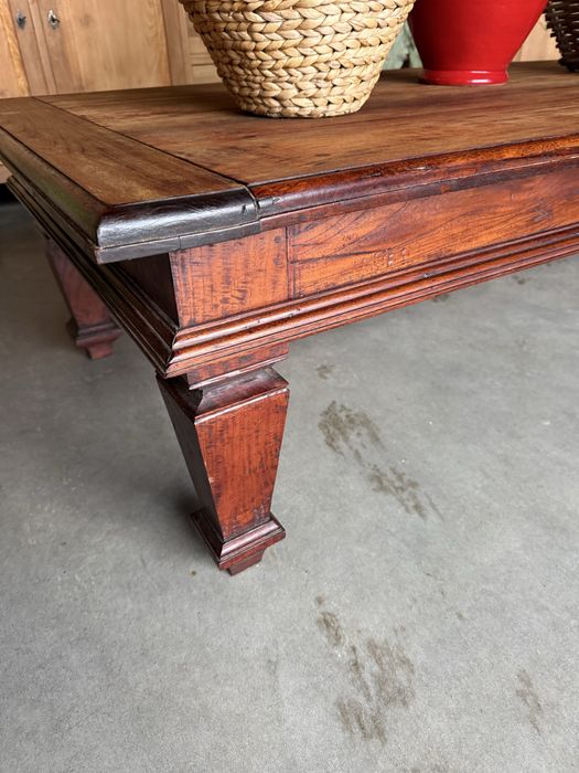 SZTOS DUŻA ława stolik kawowy 160 rustykalna vintage country drewniana lite