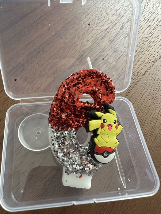 Velas n6 – Tema Pikachu