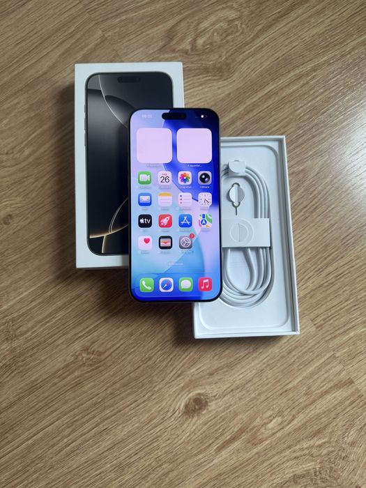 Iphone 16 Pro Max de 256gb com fatura e garantia ( como novo)