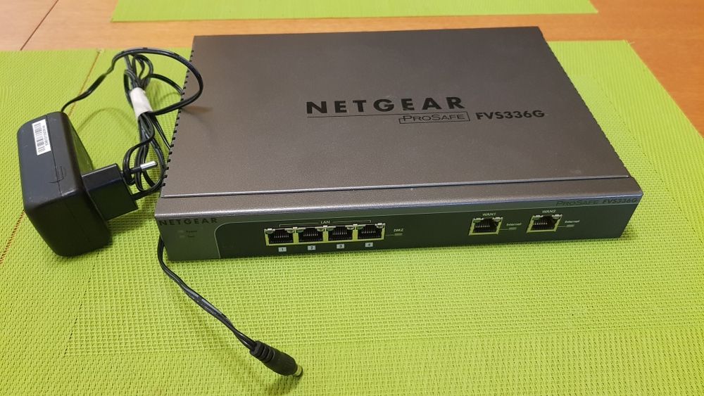Router Netgear Fvs 336g  Gigabit Ethernet 100/1000