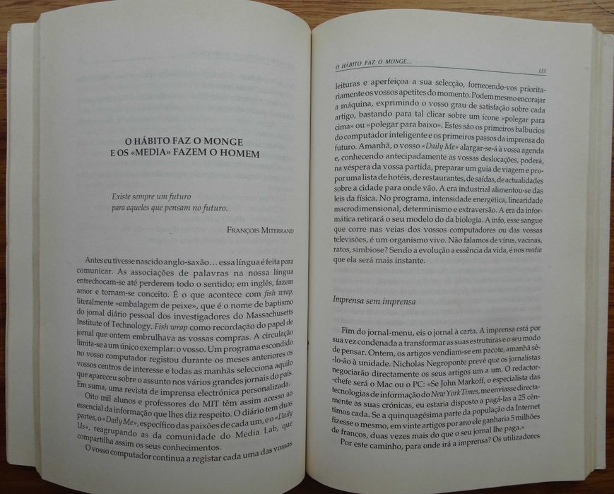 O Futuro Tem Futuro de Jacques Séguéla