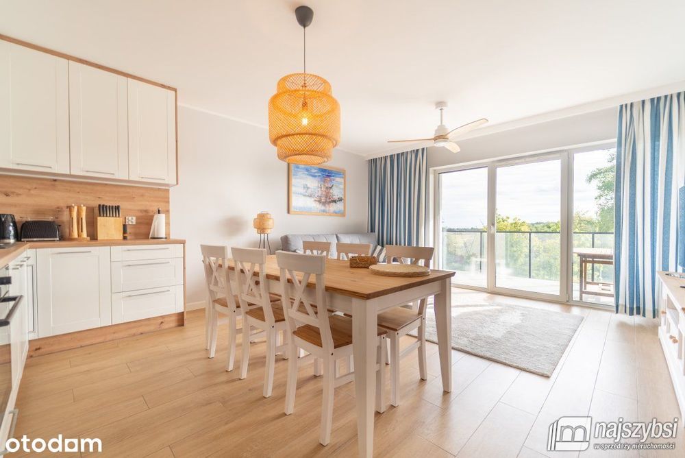 DZIWNÓW - Dwustronny apartament 60m2| Marina | 2 t