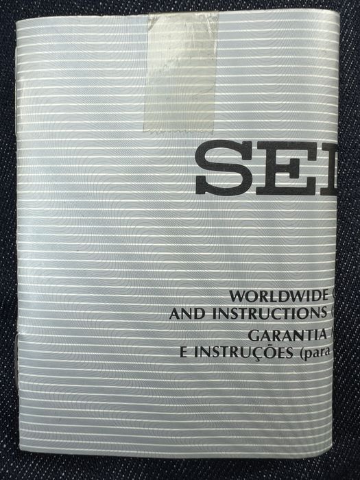 Relogio Seiko como novo