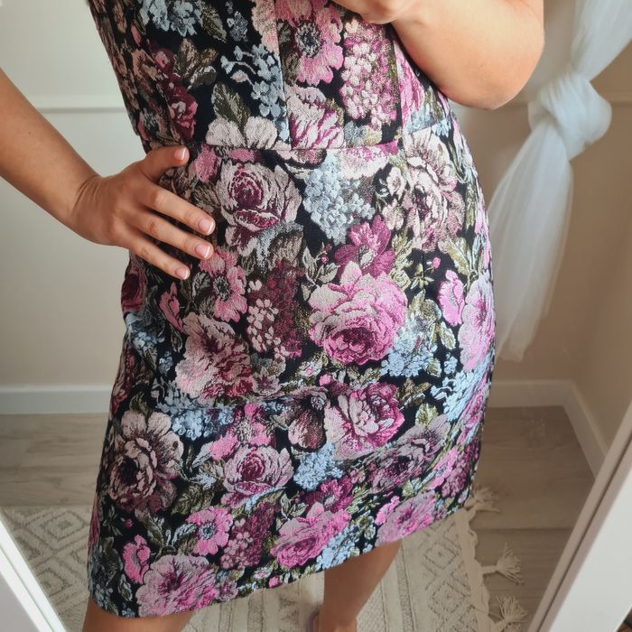 Sukienka na wesele połowinki 100dniowke