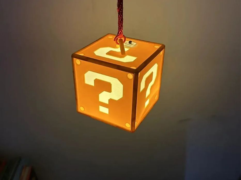 Lanterneiro My World Question Mark Block LED