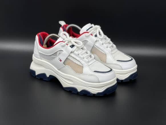 Кроссовки оригинал кожа Tommy Hilfiger женские