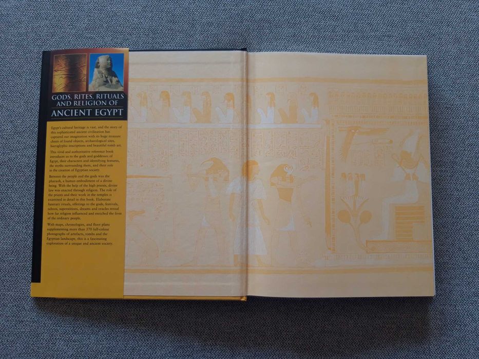 Livro "Gods, rites, rituals and religions of Ancient Egypt" L. Gahlin