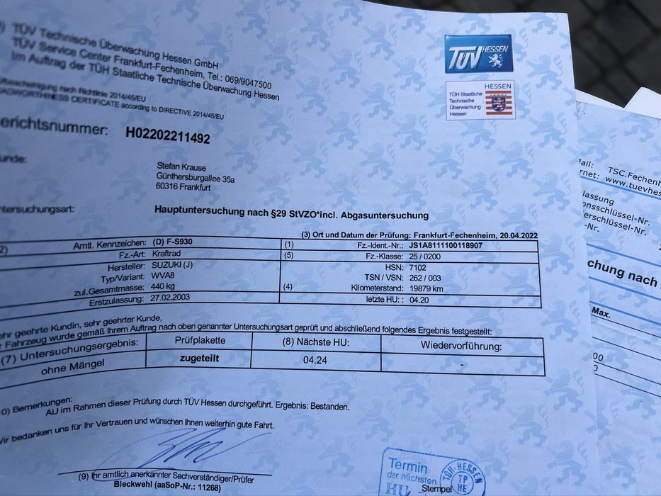 Suzuki gsf600S Bandit без пробігу по Україні (4200$)