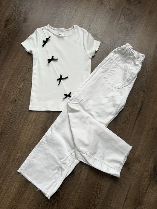 Набор футболка штаны джинсы Zara Reserved 10-12 лет