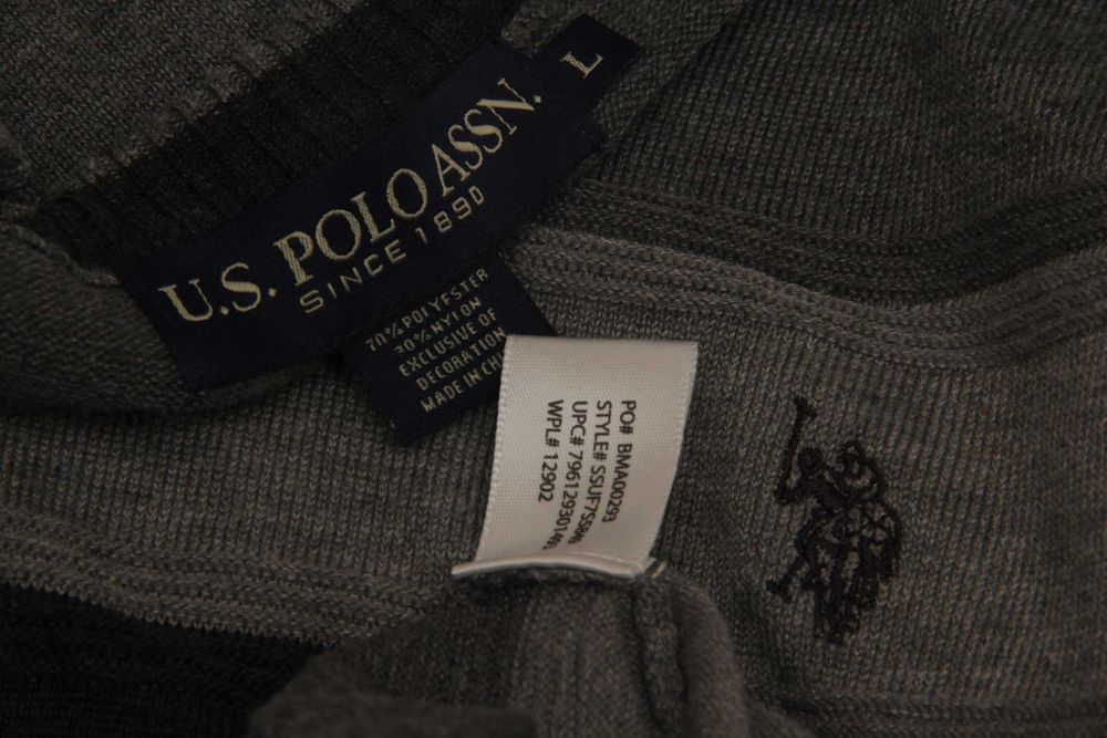US Polo Assn. рр L свитер теплый из акрила