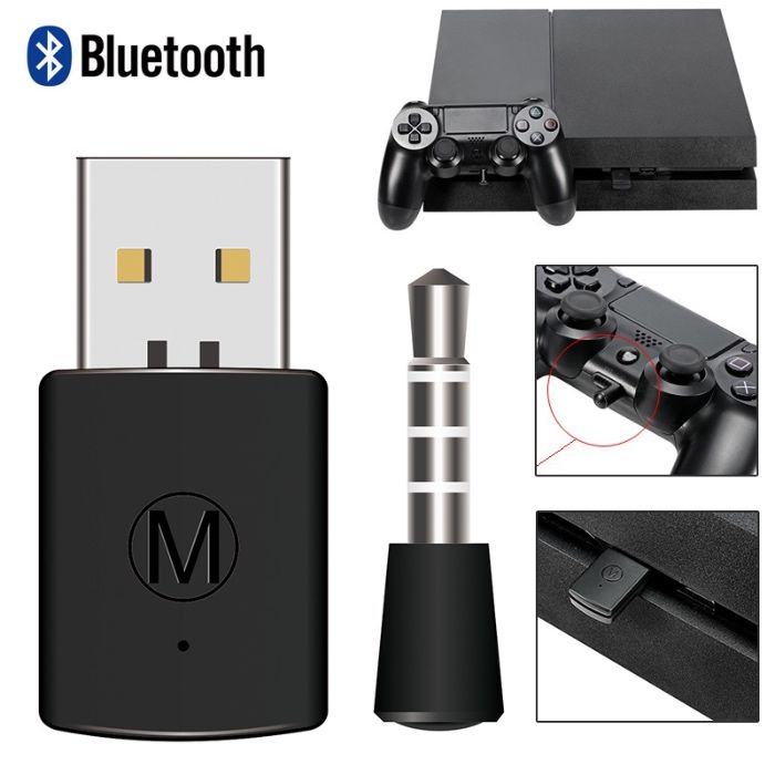 PS4 PS5 bluetooth adapter dongle адаптер блютуз навушники