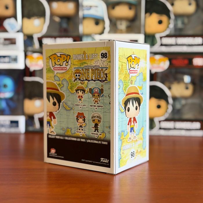 Фігурка Funko Pop ONE PIECE Monkey D. Luffy Metallic Ван Піс Луффі Луфі Функо Фанко Поп #98 #2138