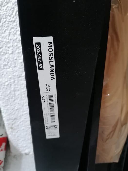 Mesa de TV e conjunto de prateleiras