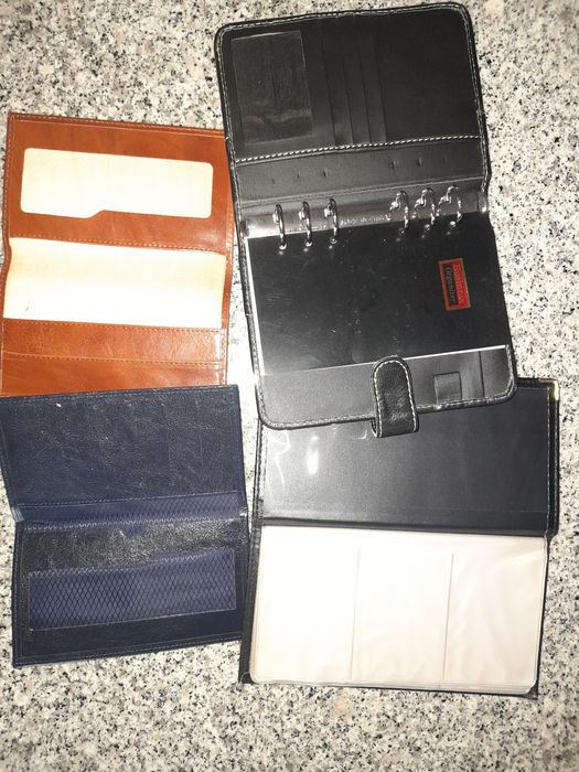 Organizers e capas para documentos