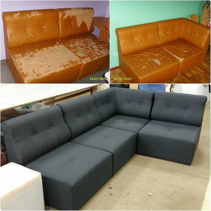 Перетяжка мягкой мебели