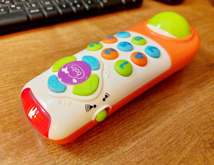 Игрушка Детский Музыкальный Пульт Телевизора, с батарейками.
