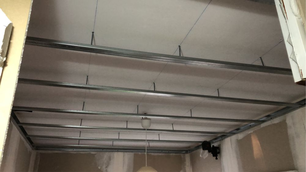 Trabalho com pladur,pintura e lavagem de telhado