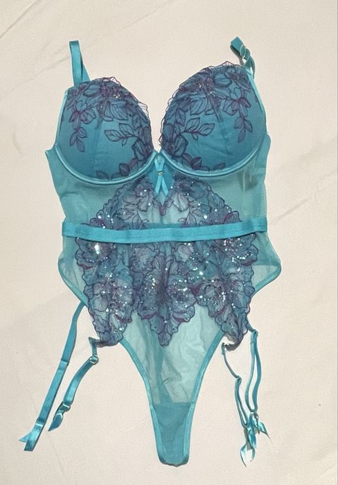 Бірюзовий жіночий комбідрез фірми Ann Summers