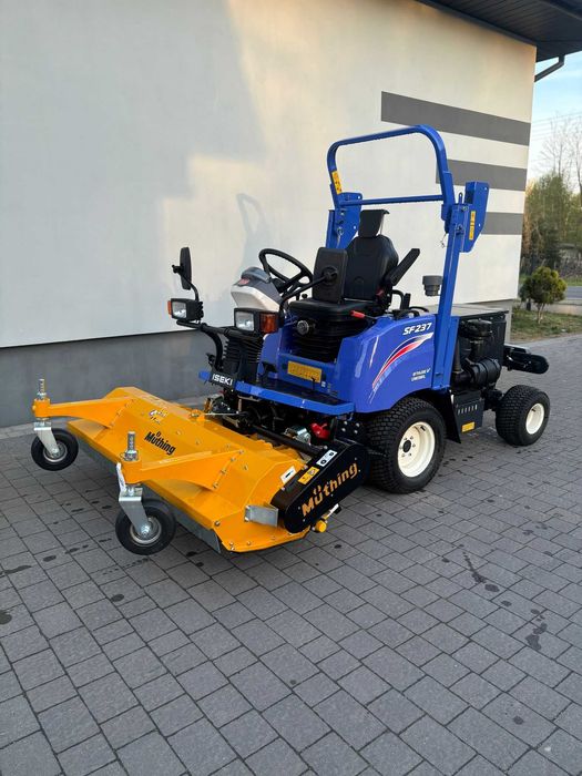Kosiarka ISEKI SF 237 z kosiarką bijakową Muthing FM160!