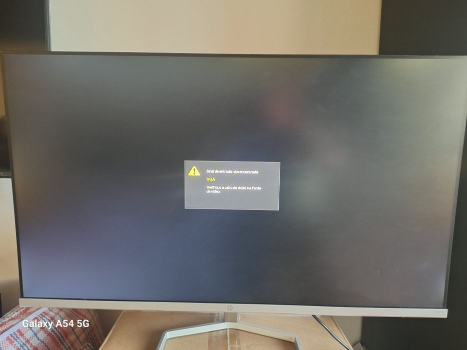 Vendo um monitor da Hp