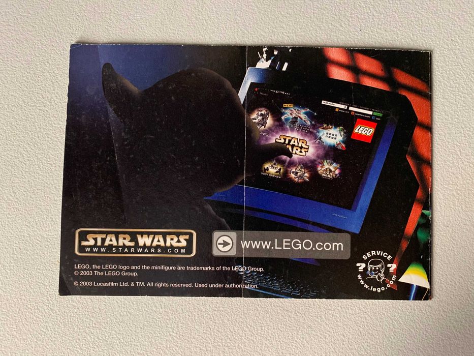 Lego Star Wars 4486: AT-ST c/ manual