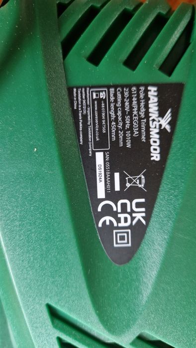 Nożyce do żywopłotu aku I elektryczne