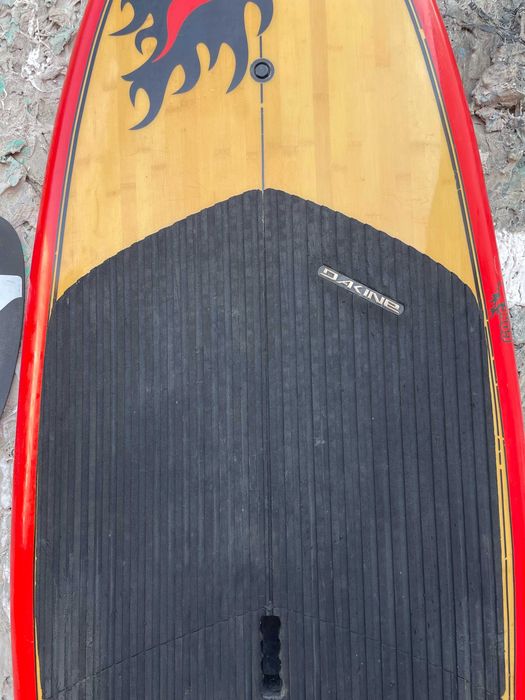 Prancha Stand Up Paddle SUP Surf GONG Bamby Dark 7’6 + pagaia Quiksilver