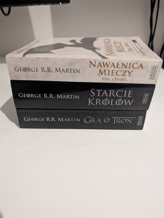 Gra o tron + Starcie królów + Nawalnica mieczy