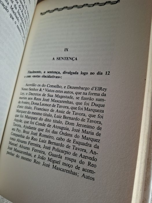 O Processo dos Távoras por Pedro Gil história de Portugal