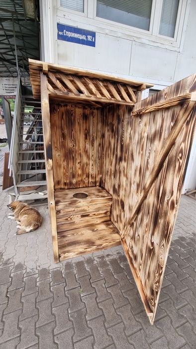 Будки собачі Туалети стільчики