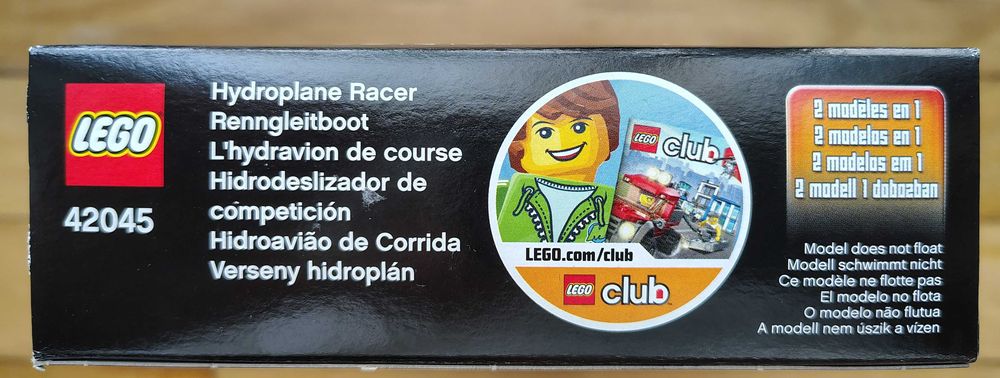 LEGO Technic 42045 – Hydroplane Racer | Raro, Novo e Selado!
