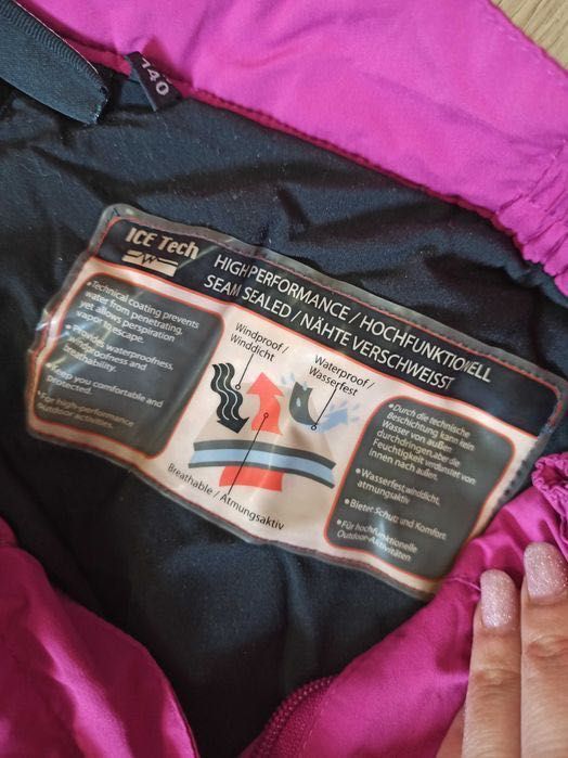 Термо Штани Icepeak грязепруф/водопруф лижні 140 р/9-10 років