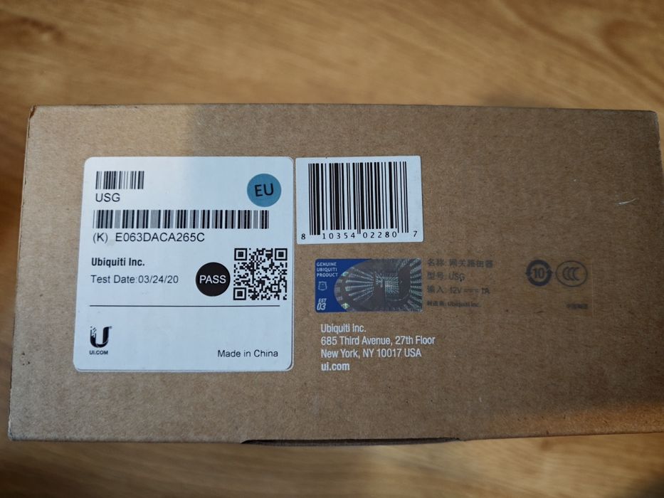 Unifi USG + cloud key