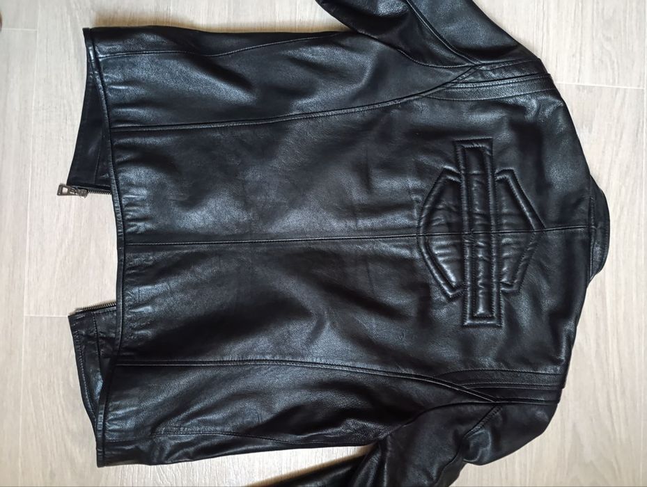 Чоловіча куртка з натуральної шкіри