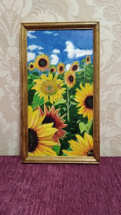 Картина  Подсолнухи