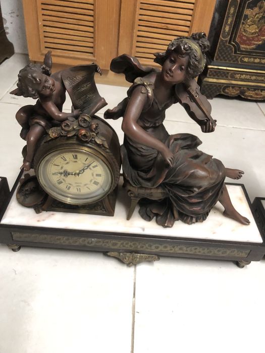 Relogio antigo a funcionar