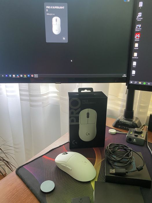 Logitech G Pro X Superlight 2 (8к герц) ідеал
