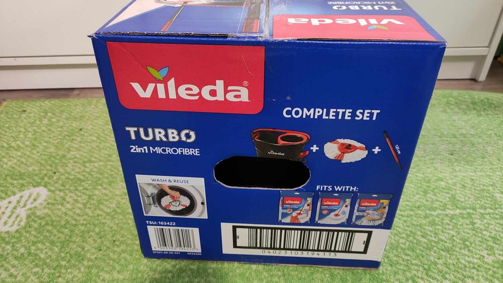 Mop Vileda turbo z prezentem Ajax