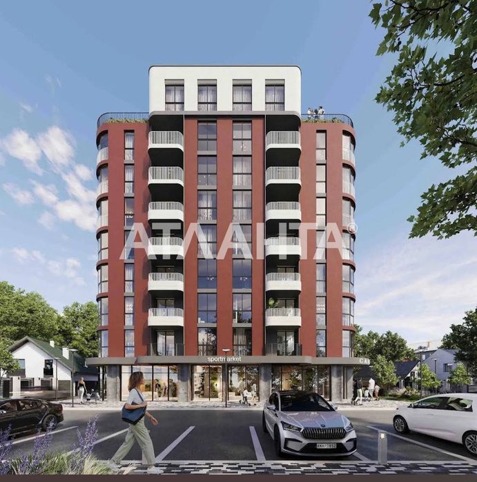 1 кімнатна квартира в новобудові біля центру міста