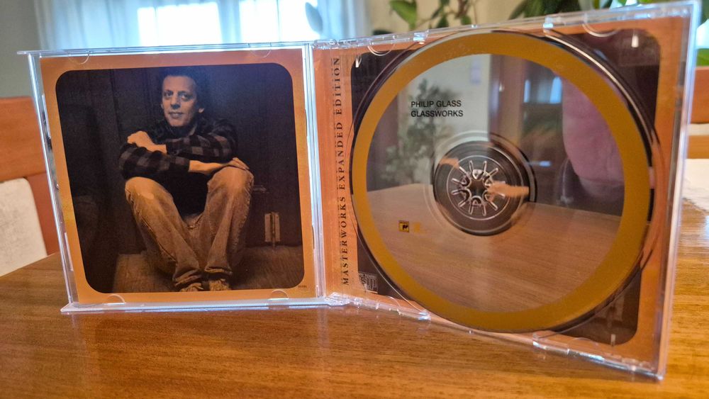 Vendo CD de música "Glassworks" (Edição Aumentada), do genial PHILIP GLASS !