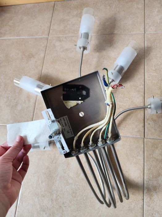 Conjunto de candeeiros