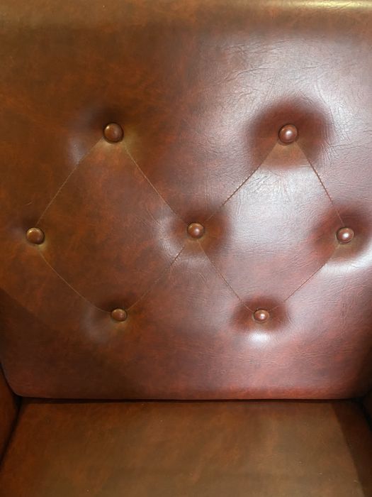 Sofa pele vintage