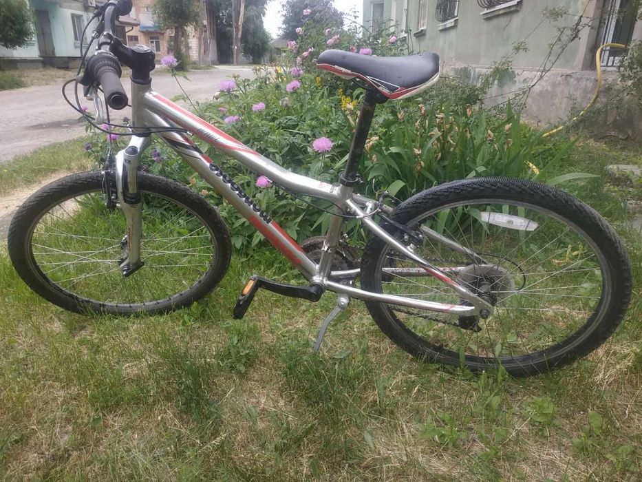 Горный велосипед б/у  Mongoose rockadile 24.Алюминиевая рама.