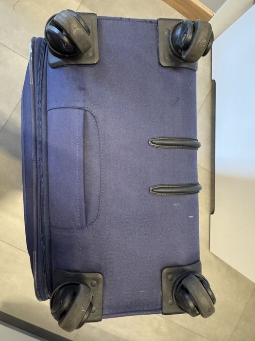 Walizka american tourister duza granatowa