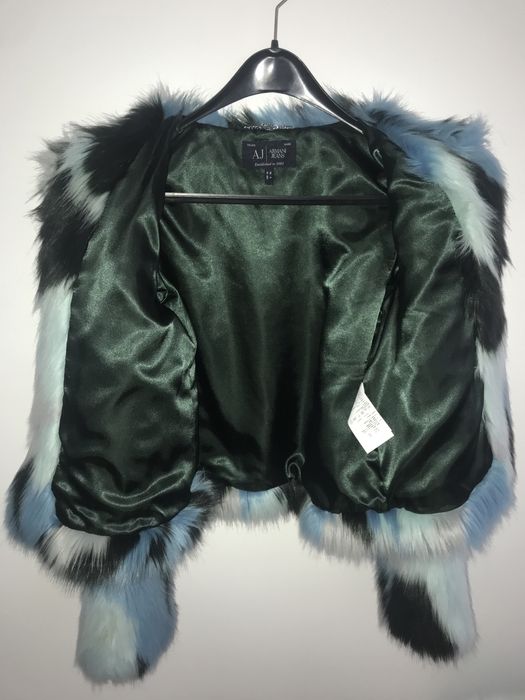 Casaco faux fur Armani jeans