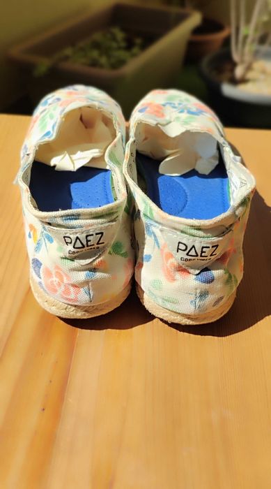Alpercatas Paez Flores nº 35