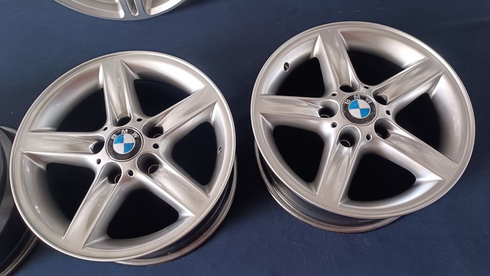 Jantes bmw 16 style 43 pintura policromada completamente novas