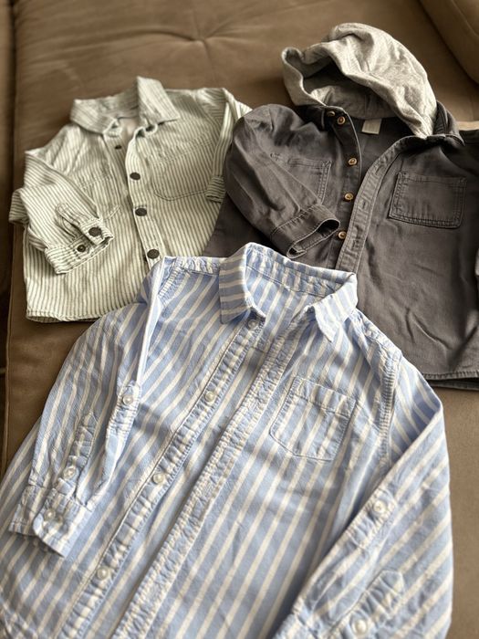 Сорочка zara, H&m 86, 92 розмір