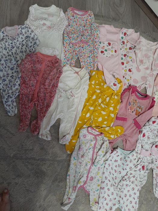 Боди,0-3мес,56,человечек,бодік,пакет вещей,дев,новонароджених,у роддом